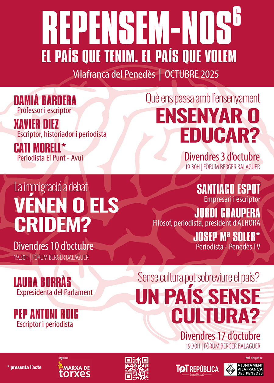 Ja tenim el REPENSEM-NOS 6 aquí